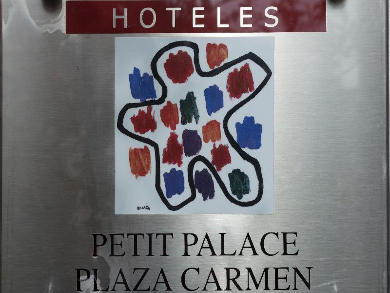 Petit Palace Plaza Del Carmen Madrid Exteriör bild